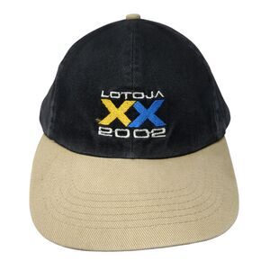 Lotoja XX 2002 Slideback Hat Multicolor OS Adjustable Embroidered Hoxer Headwear